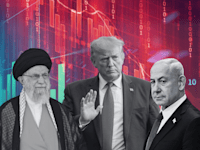 בנימין נתניהו, דונלד טראמפ, עלי חמינאי / עיבוד: AP