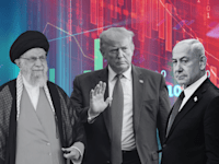 בנימין נתניהו, דונלד טראמפ, עלי חמינאי / עיבוד: AP