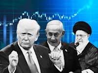 עלי חמינאי, בנימין נתניהו, דונלד טראמפ / עיבוד: AP