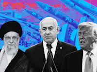 דונלד טראמפ, בנימין נתניהו, עלי חמינאי / עיבוד: ap, Mark Schiefelbein