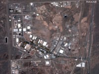 מתקן ההעשרה בנתנז שבאיראן לאחר התקיפות הישראליות / צילום: ap, Maxar Technologies