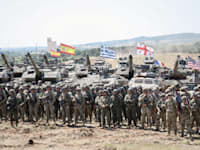 צבא ברית נאט''ו בתרגיל ביוון / צילום: Reuters, Louisa Gouliamaki