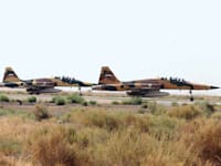 מטוסי קרב איראניים באספהאן / צילום: Reuters, WANA NEWS AGENCY