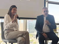 עו''ד קובי זריהן בשיחה עם עו''ד רונית סיטון זלקינד / צילום: שיר הלוי