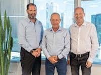 ראשי קרן אלומה, מימין: אורי יוגב, מולי רבינא ויאיר הירש / צילום: נוי נפתלי