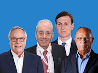 שלמה אליהו, ג'ארד קושנר, אלפרד אקירוב, יאיר המבורגר / צילום: כפיר זיו, AP, כדיה לוי, גבע טלמור
