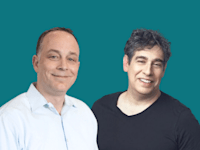 מייסד פאלו אלטו ניר צוק ומנכ''ל סייברארק מאט כהן / צילום: טל גבעוני, יח''צ