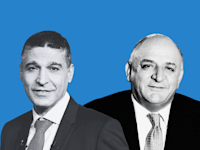יצחק תשובה ומשה לארי / צילום: גדעון לוין, יח''צ