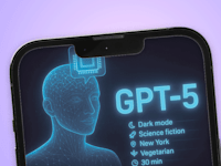 תמונה שיצר GPT–5 כשהתבקש לתאר ויזואלית את גרסתו החדשה / צילום: צילום מסך מתוך הצ'אט