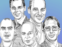 ניר כהן, רונן אגסי, אייל בן סימון, יורם נוה, מיכאל קלמן / איור: גיל ג'יבלי