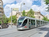 הרכבת הקלה בירושלים / צילום: צוות תכנית אב לתחבורה