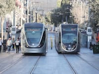 הרכבת הקלה בירושלים / צילום: צוות תכנית אב לתחבורה
