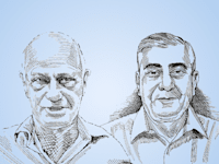 יגאל דמרי ושלמה אליהו / איור: גיל ג'יבלי