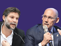 פרופ' אמיר ירון, נגיד בנק ישראל ובצלאל סמוטריץ', שר האוצר / צילום: יוסי כהן, נועם מושקוביץ' - דוברות הכנסת