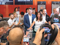 השקת הקו האדום ב־2023 / צילום: יוסי כהן