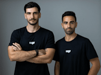 שי סנדלר, מנכ''ל Vega Security (משמאל) ואלי רוזן / צילום: Ohad Kab