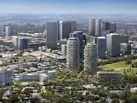פרויקט One Beverly Hills. מחירי הדירות יתחילו ב־20 מיליון דולר / הדמיה: Reuters, dbox / Foster, Partners/Cover