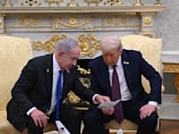 ראש הממשלה בנימין נתניהו בפגישה עם נשיא ארה״ב דונלד טראמפ בבית הלבן / צילום: אבחי אוחיון/לע''מ