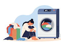 תסכול ממכונת כביסה. אפשר לסלוח? / צילום: Shutterstock