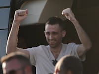 אבינתן אור מגיע לביה''ח בילינסון / צילום: ap, Francisco Seco