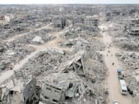 רפיח. הפסקת האש בעזה מתערערת / צילום: ap, Jehad Alshrafi