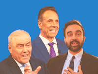 זוהראן ממדאני, אנדרו קואומו, קרטיס סליווה / צילום: Reuters, Angelina Katsanis, Ron Adar
