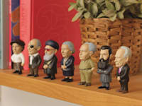 דמויות מהמיזם. ''המזכרות שהיו בשוק בכלל לא סיפרו את הסיפור של אומת ההייטק והציונות'' / צילום: פיסת היסטוריה