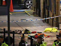 הרכבות באזור טרם חזרו לפעול / צילום: Reuters, Chris Radburn