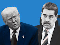 ניקולס מדורו ודונלד טראמפ / צילום: ap