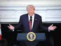 נשיא ארה''ב, דונלד טראמפ / צילום: Reuters, Lev Radin/Si