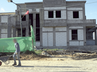 בית בבנייה / צילום: אייל פישר