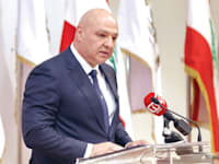 נשיא לבנון ג'וזף עאון / צילום: ap, Lebanese Presidency press office