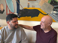 אילן ואלון שבתאי. ''ראיתי אנשים יוצאים בוכים מאבא שלי'' / צילום: דניאל אבני