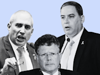 ראש לשכת עורכי הדין עמית בכר, נשיא בית המשפט העליון יצחק עמית וח''כ חנוך מילביצקי / צילום: דוברות לשכת עורכי הדין, נועם מושקוביץ' - דוברות הכנסת, כדיה לוי