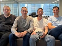 מימין לשמאל: ערן בילסקי, יוני אושרוב, אבי אייל ורן אחיטוב / צילום: Entrée Capital