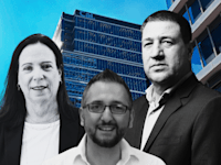 מימין: אורי וטרמן, רם גב, יפית גריאני / צילום: טלי בוגדנובסקי, יונתן בלום, כדיה לוי, צילום מסך