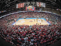 דרבי הכדורסל בין מכבי ת''א להפועל ת''א / צילום: עודד קרני