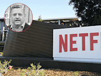 רכישת הענק של נטפליקס (בעיגול: טד סרנדוס, מנכ''ל נטפליקס) / צילום: Reuters, USA TODAY Network