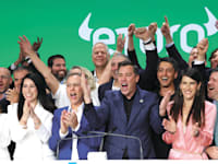 הנפקת איטורו בוול סטריט מוקדם יותר השנה / צילום: Reuters, Brendan McDermid