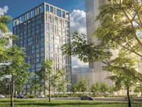 פרויקט התשב''צ של קרדן גבע. 401 יחידות דיור / הדמיה: HACUBIA