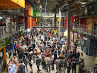 מבלים בפסטיבל הבירה ''הופי'' / צילום: עידן עטייה