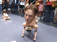 כלב-רובוט בדמות אילון מאסק / צילום: Reuters, ZUMA Press Wire