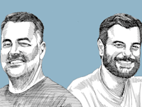 מימין: אייסו קאנט, מייסד פולסייד וג'ייסון ורנר, מייסד פולסייד / איור: גיל ג'יבלי