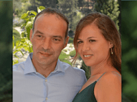 ניר וברית בן עמרם, בעלי בלונדי גריל צ'יז / צילום: משה ניסים