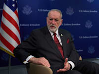 שגריר ארה''ב מייק האקבי / צילום: Ohad Zwigenberg