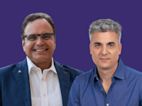 צורי דבוש, יו''ר קליל, ושחף שרגר, מנכ''ל הייפר גלובל / צילום: ענת קזולה, כדיה לוי