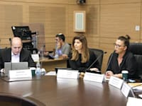ח''כ גלית דיסטל אטבריאן יו''ר ועדת התקשורת, נועה בירן דדון מנהלת הוועדה, ואלעד מקדסי מנכ''ל משרד התקשורת / צילום: דני שם טוב, דוברות הכנסת