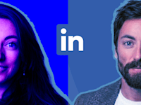 צ'לסה רנגר והתמונה המג'ונרטת שלה. רשמה עלייה של 914% בחשיפות / צילום: צילום מסך לינקדאין