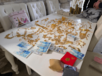 מזומן וזהב שנתפסו בפשיטת הענק / צילום: דוברות רשות המסים