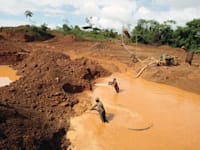 כריית זהב בוונצואלה. תפוקת המכרות לא גדלה משמעותית כבר שנים / צילום: Reuters, Henry Romero